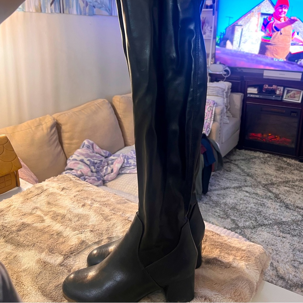 Knee high boots